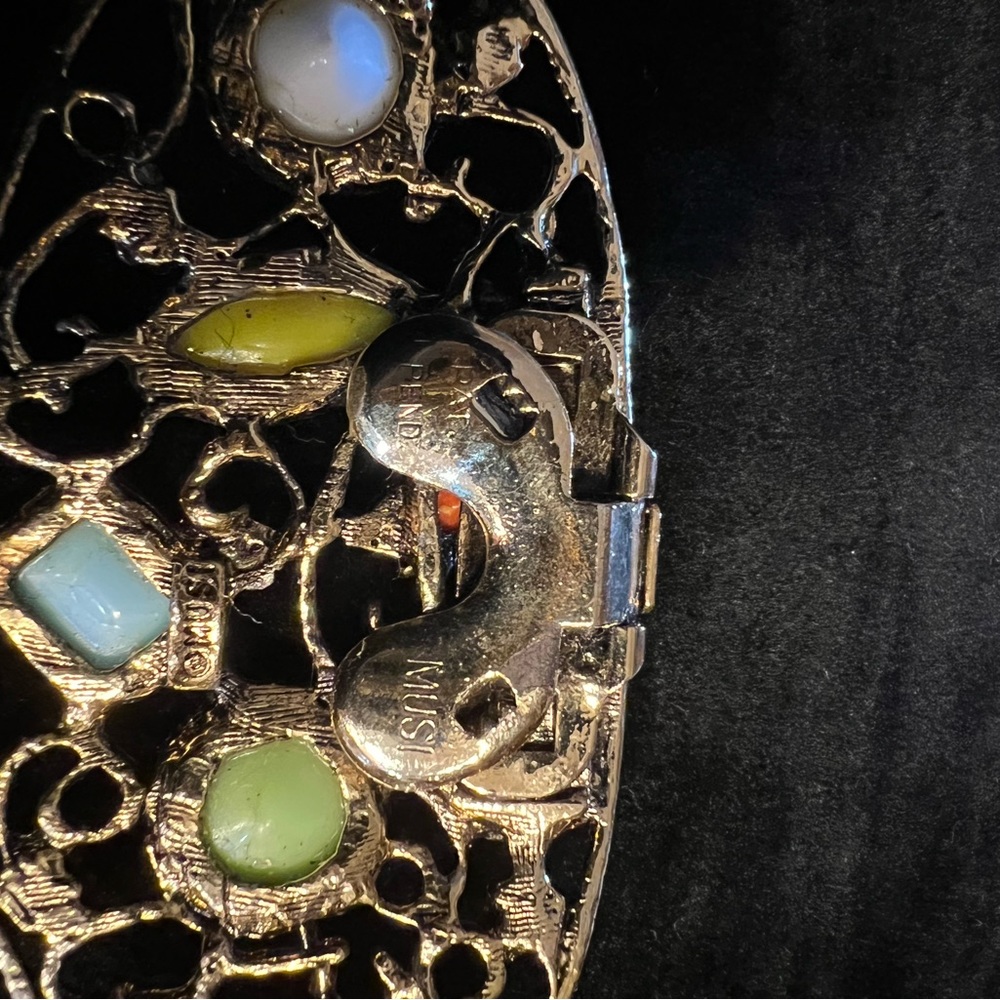 Vintage MUSI Shoe Clips - Picture 3 of 6